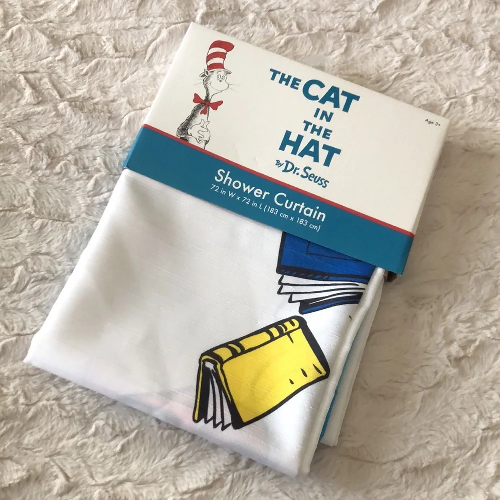 Dr. Seuss THE CAT IN THE HAT Shower Curtain
